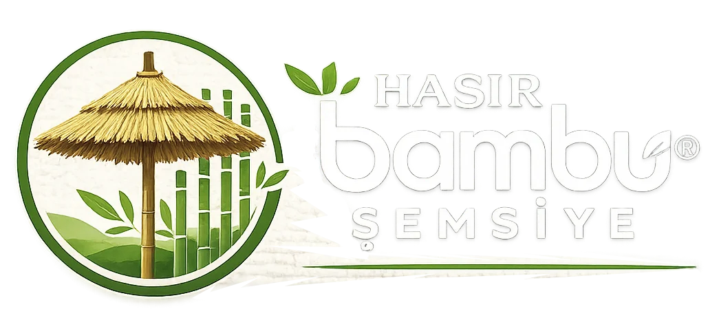 Hasır Bambu Şemsiye
